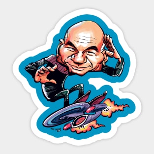 Jean Luc Returns Sticker